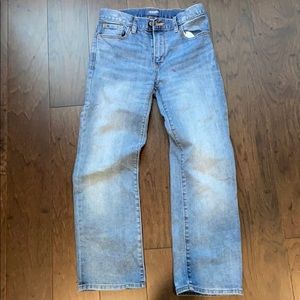 Boys straight leg jeans size 10 Husky